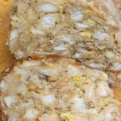 Apfel-Zwiebel-Thymian-Füllung