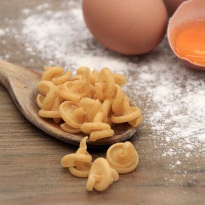 Dinkelnudeln-Schneckle