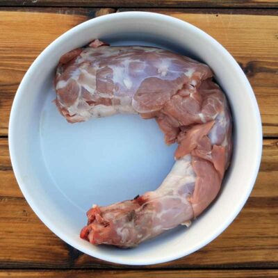 Hundefutter Putenhals