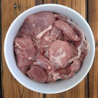 Hundefutter Putenfleisch von der Putenkeule