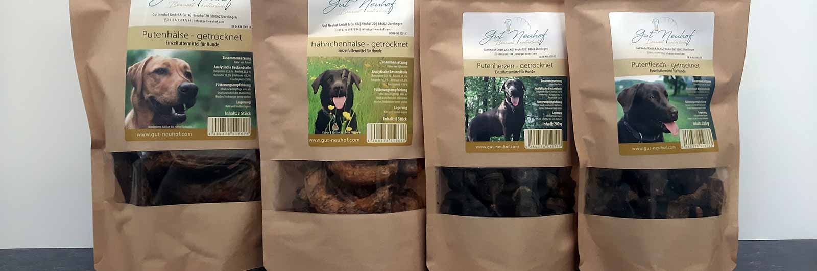 Hundefutter getrocknet