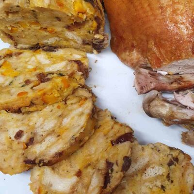 Kürbis-Semmel-Füllung