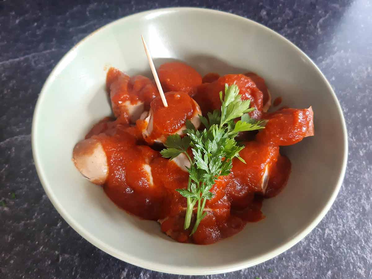 Puten-Curry-Wurst