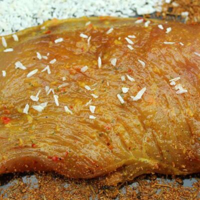 Putenschnitzel Kokos-Curry-Marinade