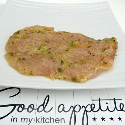 Putenschnitzel Rosmarin-Meersalz-Marinade
